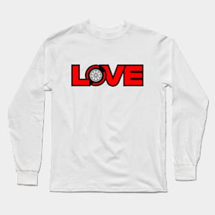 Love F1 Tyre Design Long Sleeve T-Shirt